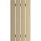 Ekena Millwork Rustic Four Board Spaced Board-n-Batten Hand Hewn Faux Wood Shutters, 23 1/2W x 48H, PR SHUBSS23X48HHPR - alternate 9